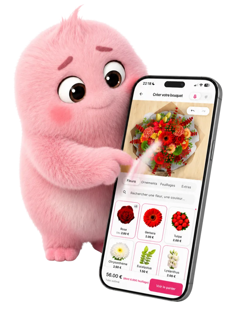 Bloomy App Mockup