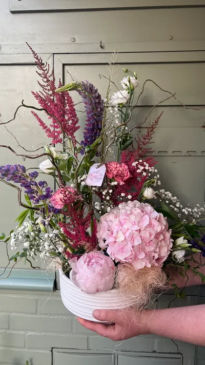 Composition Hauteur — création florale