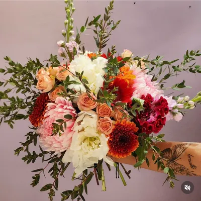 Bouquet de saison — création florale
