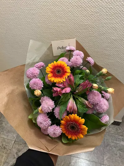 Photo du bouquet partagée par Tara Monie