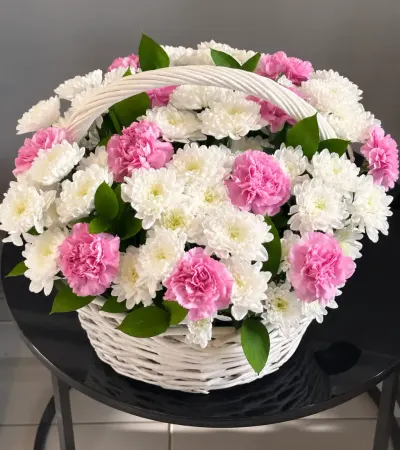 Pink & White Garden — création florale