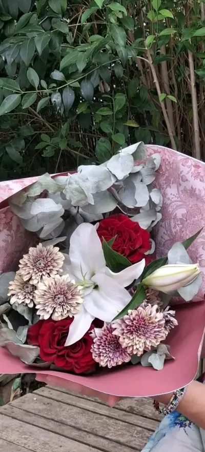 Photo du bouquet partagée par Angélique