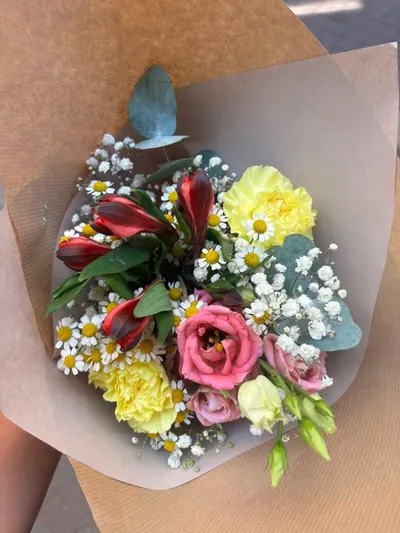 Photo du bouquet partagée par Emma Pan