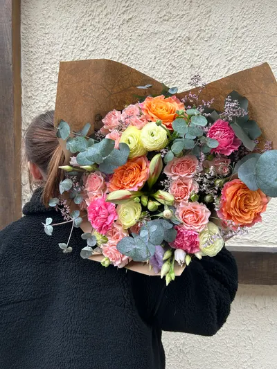 Bouquet Éclat de couleurs — création florale