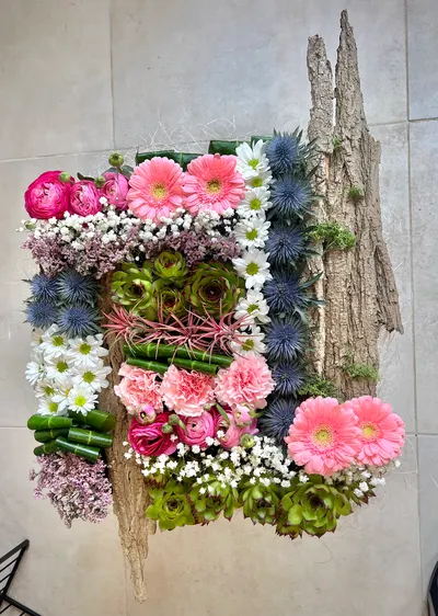 Carré — création florale