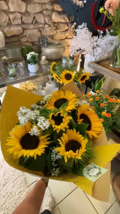 Photo du bouquet partagée par Noemie Berthelot