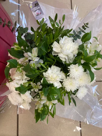 blanc — création florale