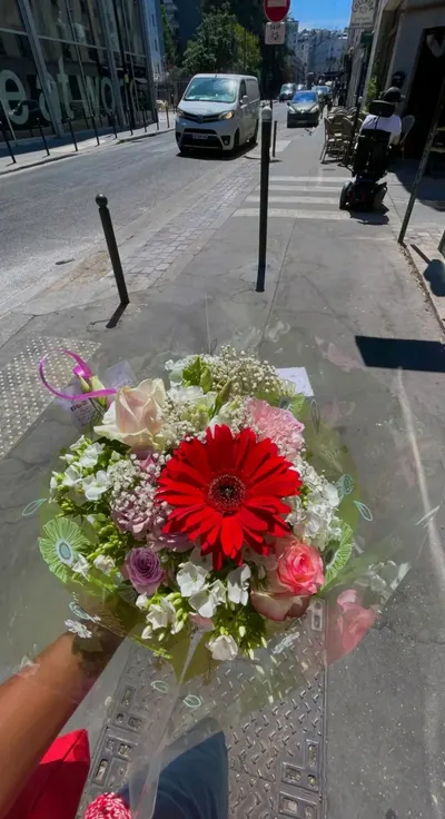 Photo du bouquet partagée par Ornella