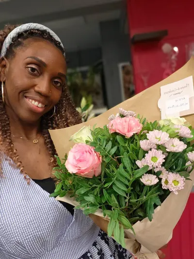 Photo du bouquet partagée par Affia