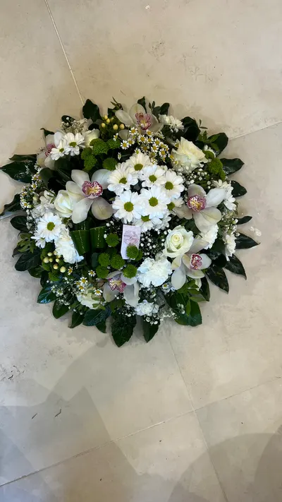 Coussin Rond — création florale