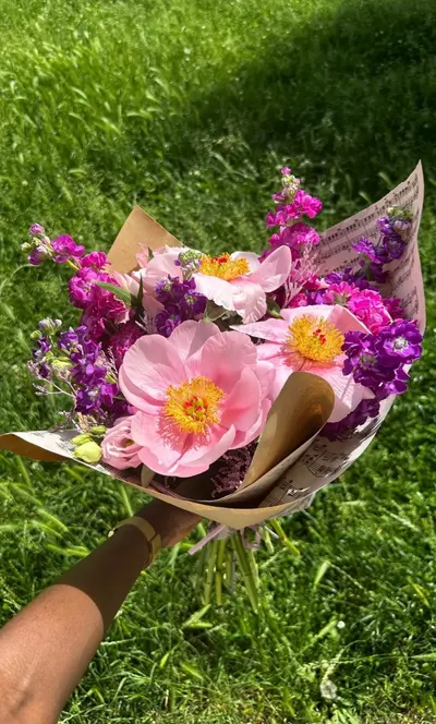 Photo du bouquet partagée par Théo Dubois